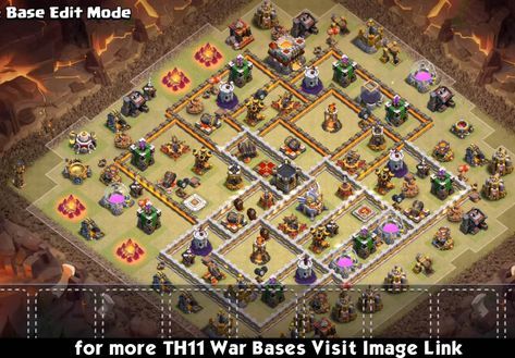 coc th 11 war base